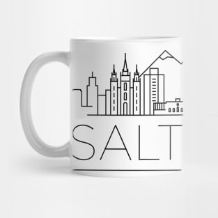 Salt Lake Minimal Skyline Mug